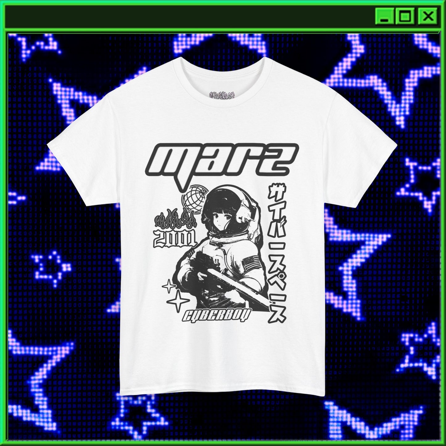 CYBERSPACE - Y2K MARZ SHIRT