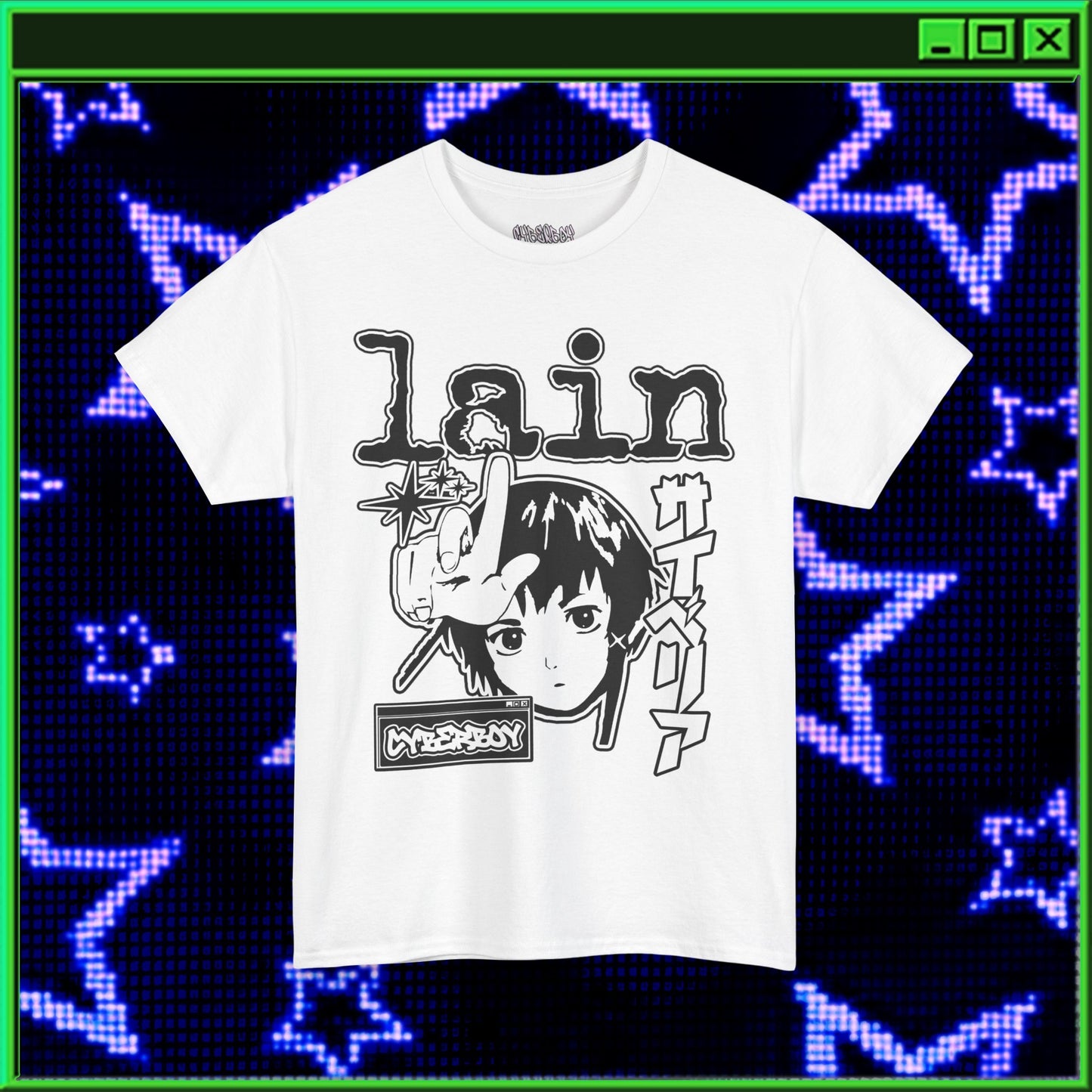 LAIN X CYBERBOY - Y2K SHIRT