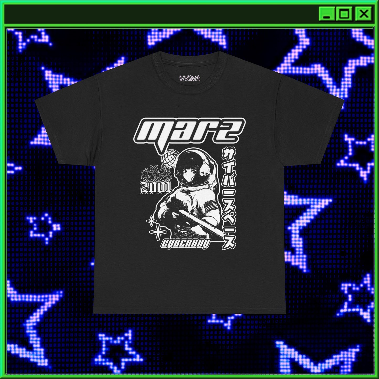 CYBERSPACE - Y2K MARZ SHIRT