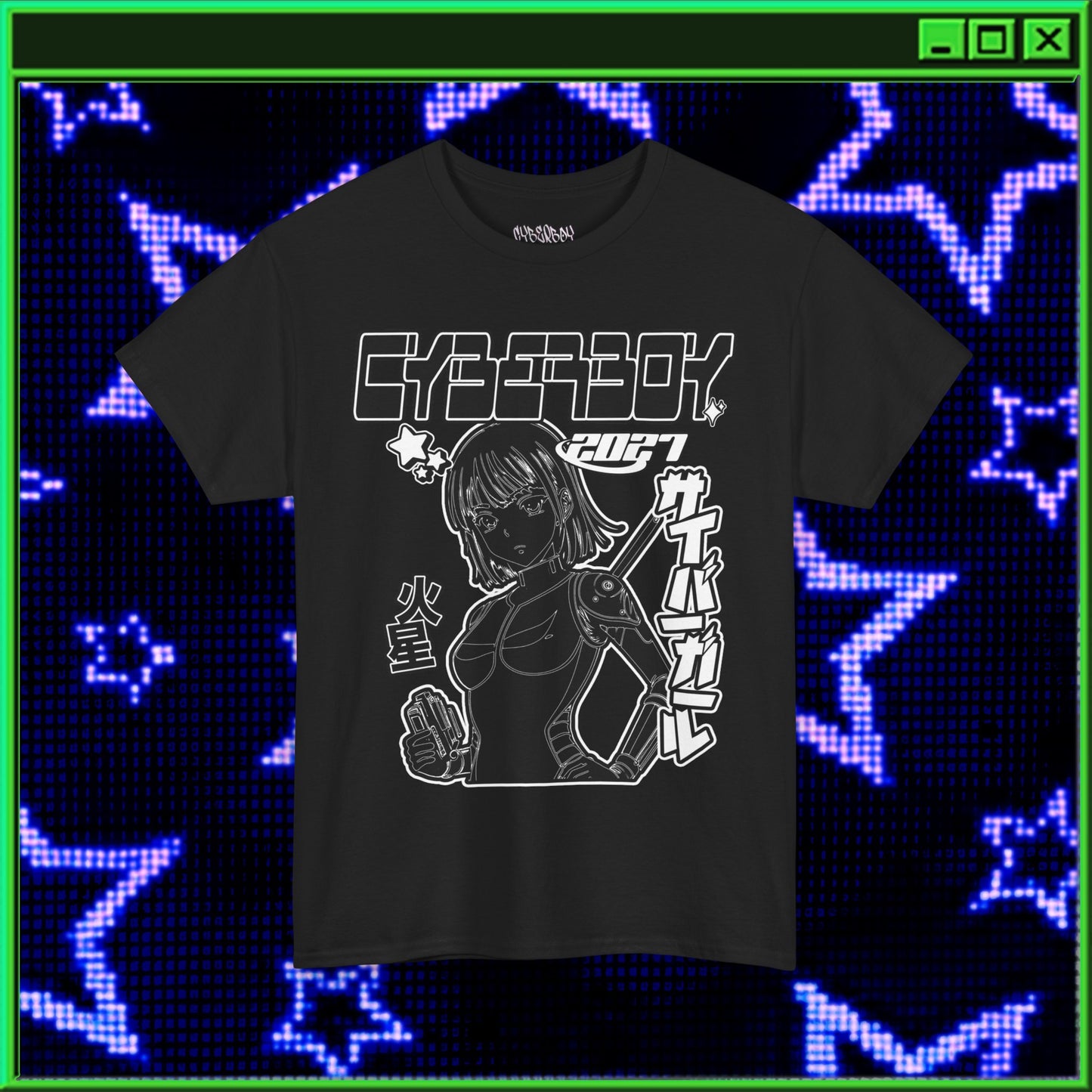 CYBERGIRL - Y2K SHIRT