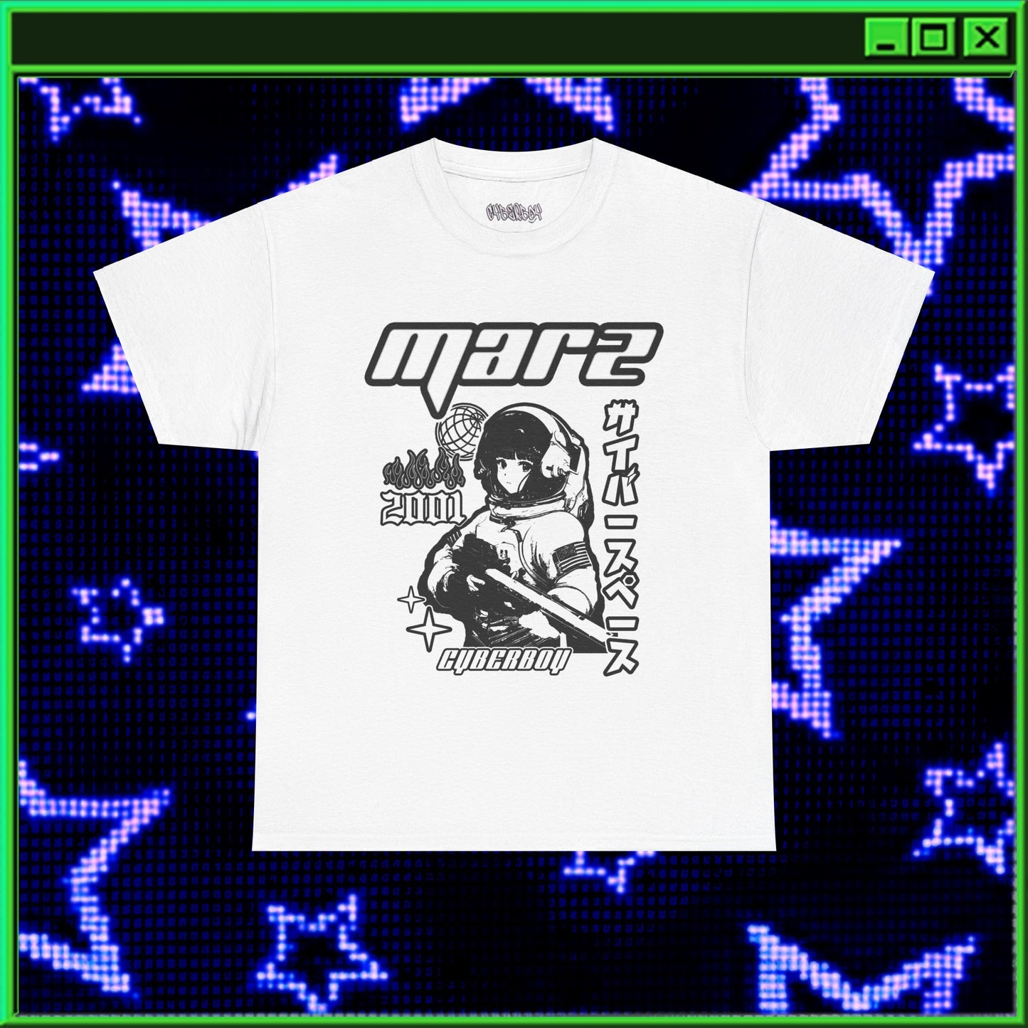 CYBERSPACE - Y2K MARZ SHIRT