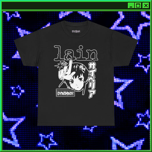 LAIN X CYBERBOY - Y2K SHIRT