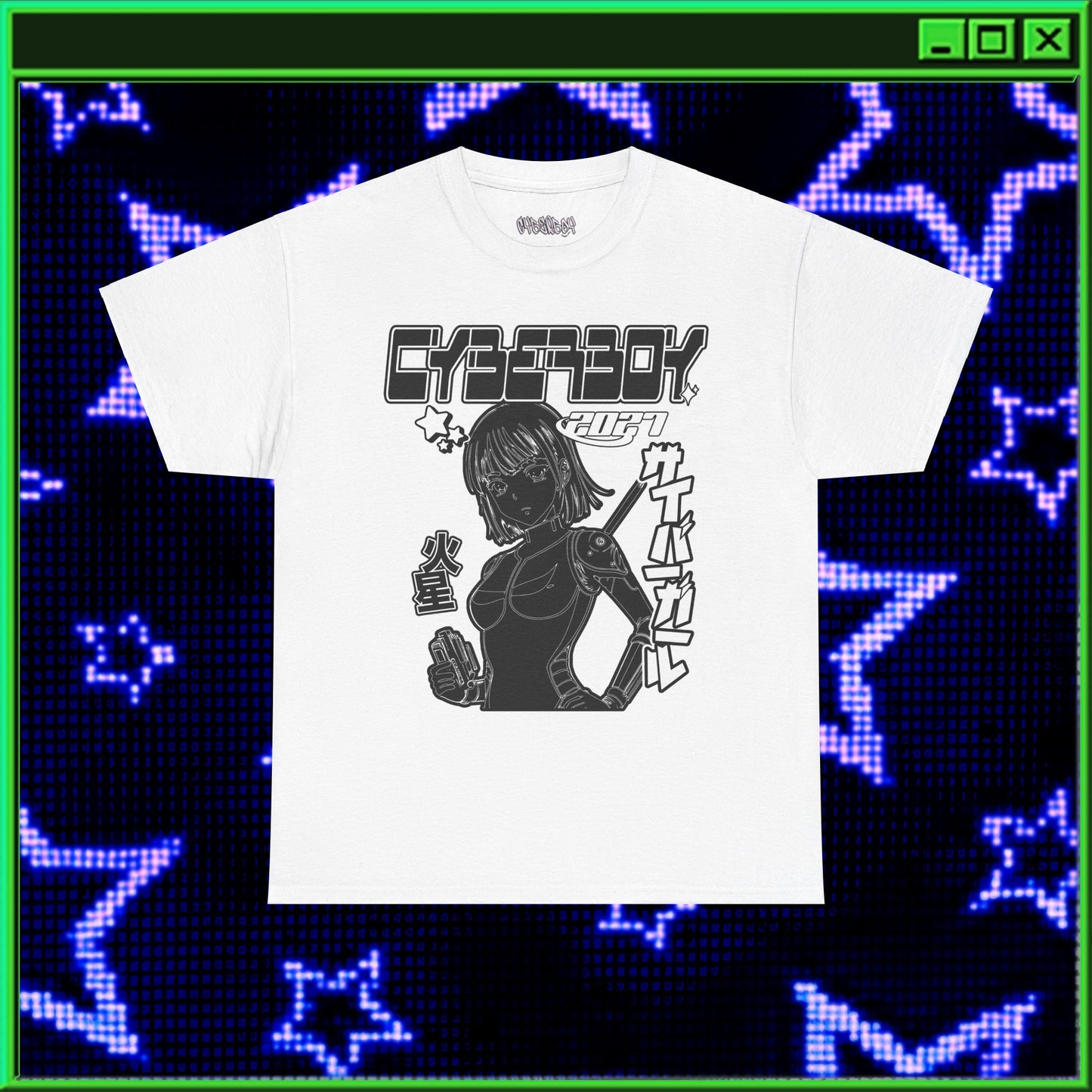 CYBERGIRL - Y2K SHIRT