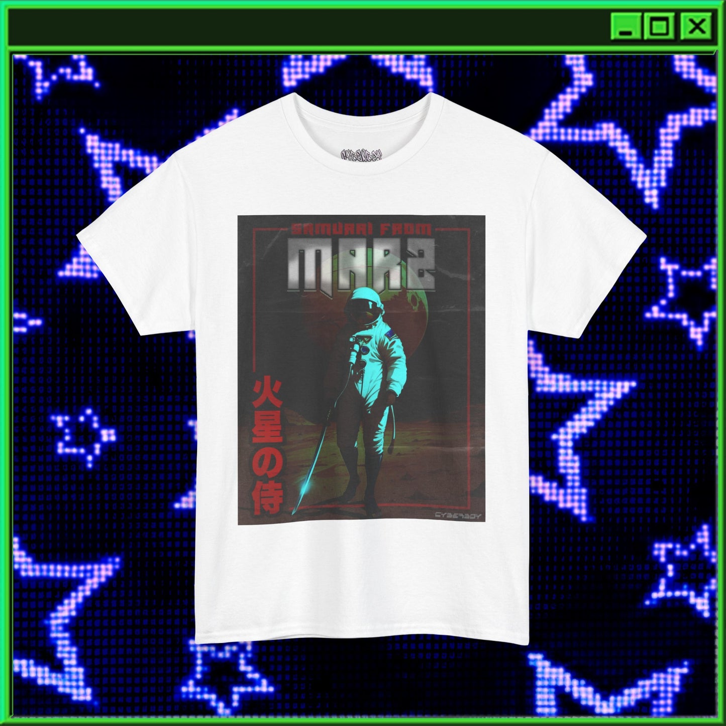 SAMURAI FROM MARZ SHIRT