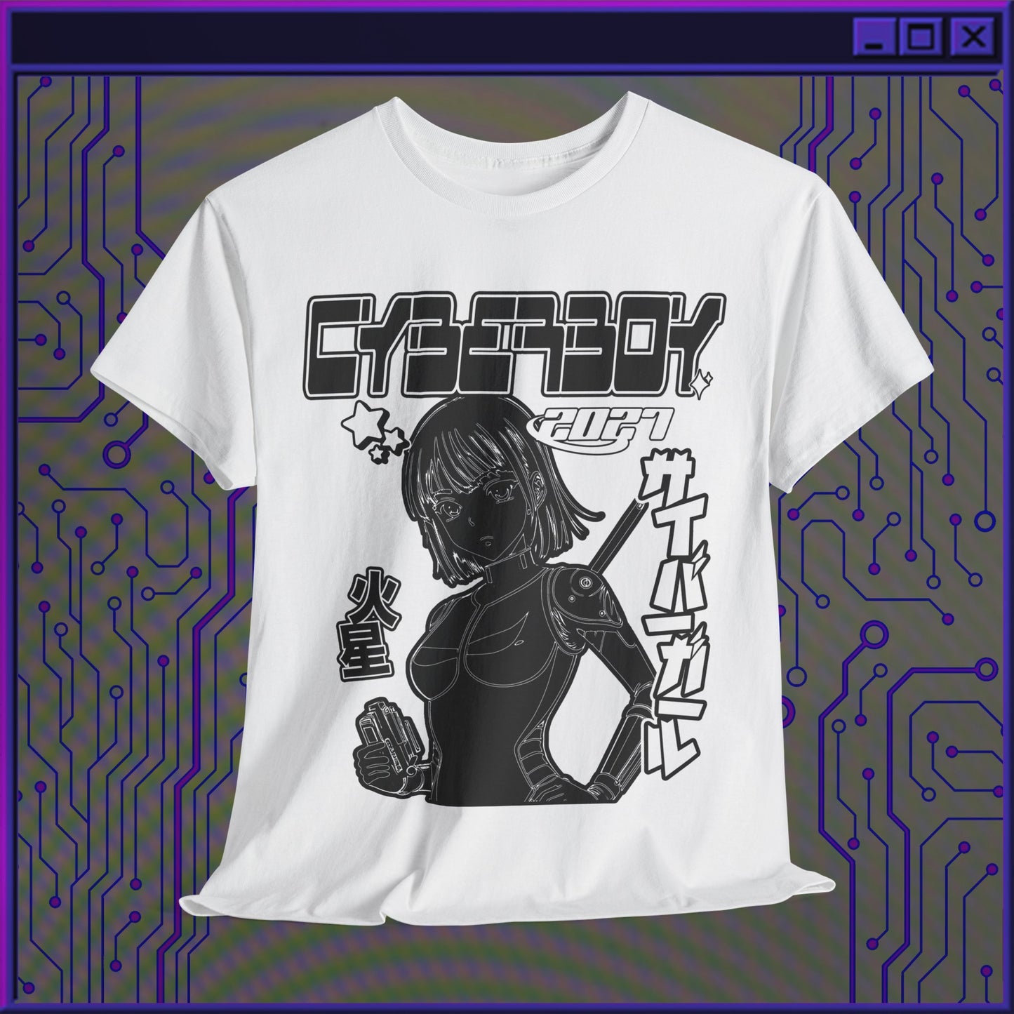 CYBERGIRL - Y2K SHIRT