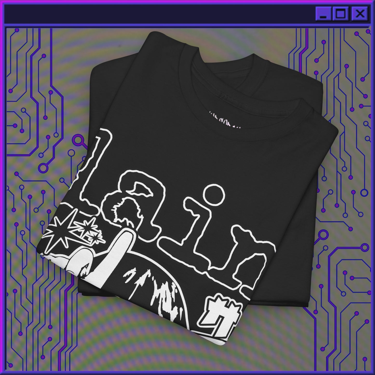 LAIN X CYBERBOY - Y2K SHIRT