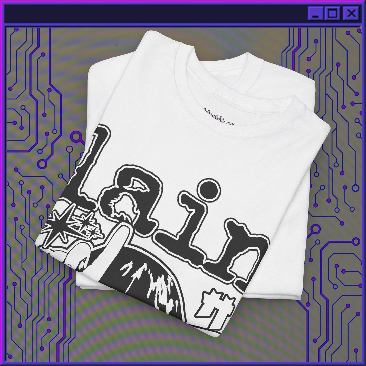 LAIN X CYBERBOY - Y2K SHIRT