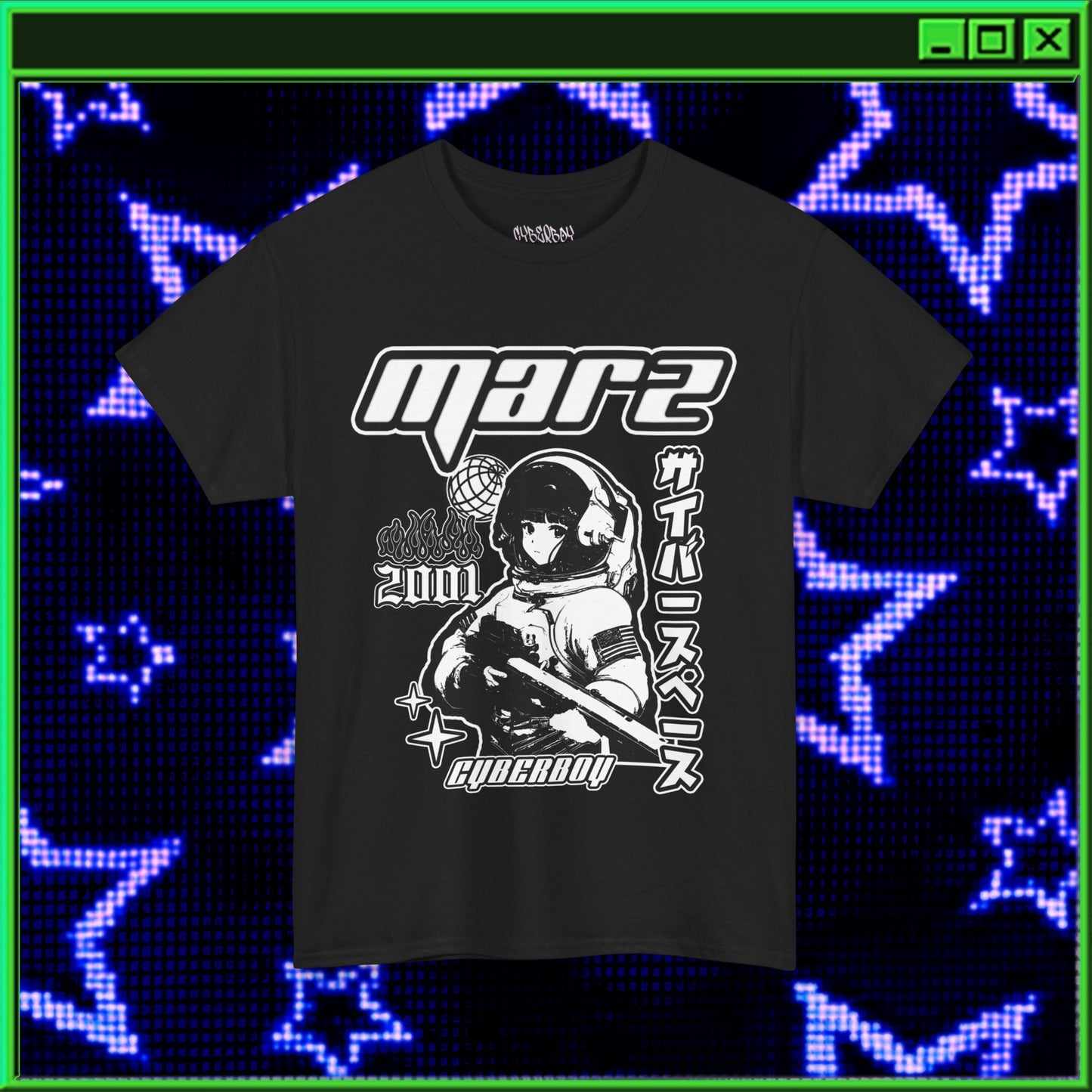 CYBERSPACE - Y2K MARZ SHIRT