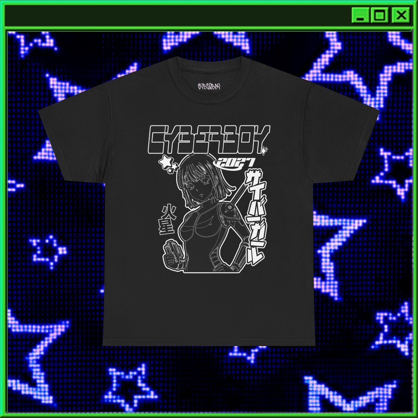 CYBERGIRL - Y2K SHIRT